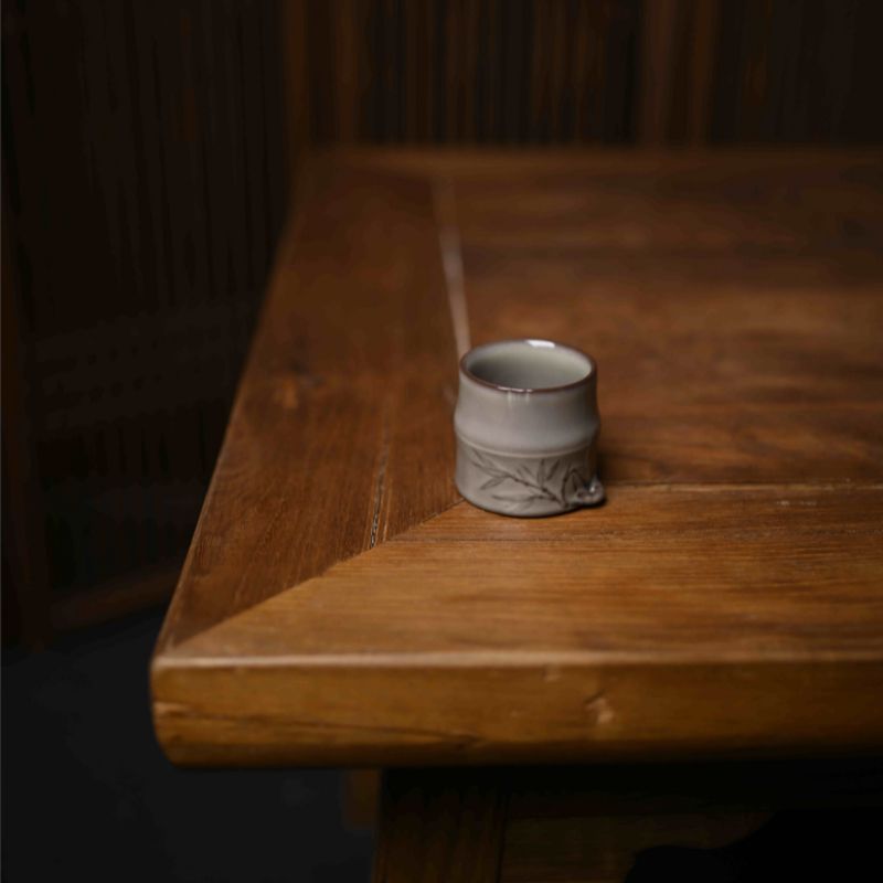 “Celadon Teacup” Celadoner Lron Tire Gray Glaze Rice-White Glaze Plum Green Grass Gray Glaze Plum Glaze Household Tea Set