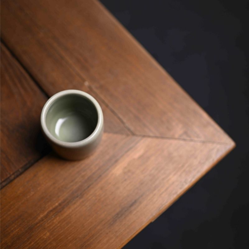 ‘’Pepper Room Glaze‘’ Celadoner Discoloration Matte Cup Shiny Cup Kiln Cup
