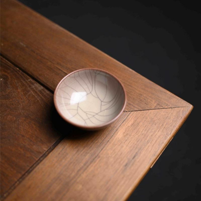 "Regular Cup" Celadoner Modern Ge Kiln Press-Hand Cup Smell The Cup Chicken Heart Cup