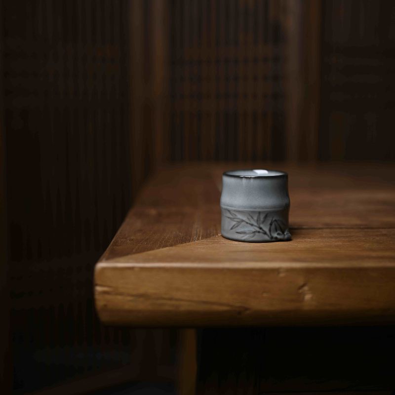 “Celadon Teacup” Celadoner Lron Tire Gray Glaze Rice-White Glaze Plum Green Grass Gray Glaze Plum Glaze Household Tea Set