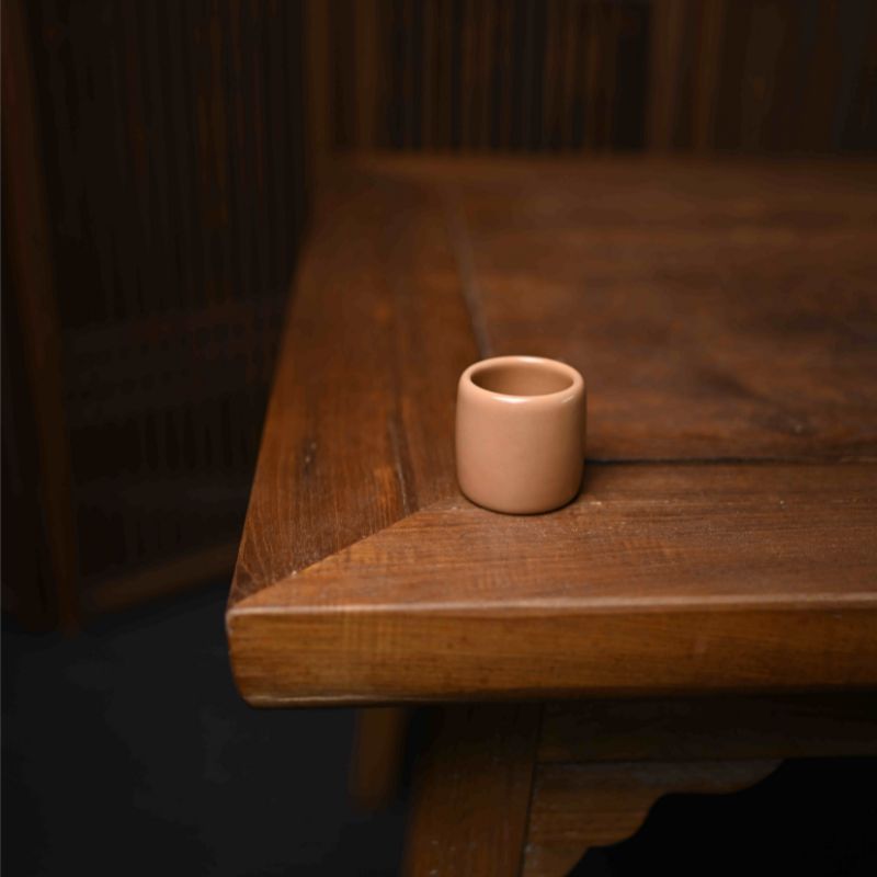 ‘’Pepper Room Glaze‘’ Celadoner Discoloration Matte Cup Shiny Cup Kiln Cup