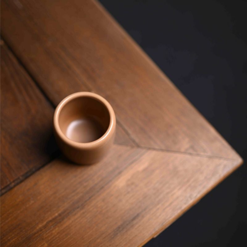 ‘’Pepper Room Glaze‘’ Celadoner Discoloration Matte Cup Shiny Cup Kiln Cup