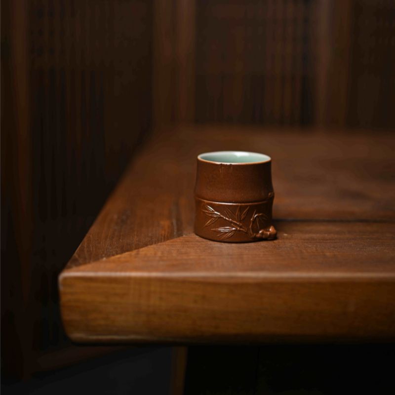 “Celadon Teacup” Celadoner Lron Tire Gray Glaze Rice-White Glaze Plum Green Grass Gray Glaze Plum Glaze Household Tea Set