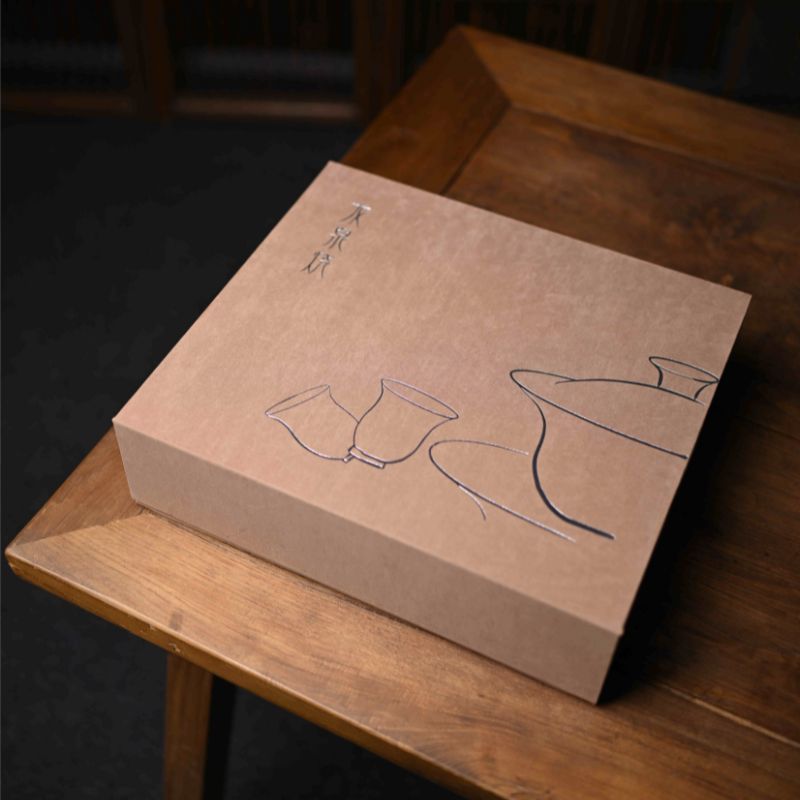 ‘’Gift Box Set‘’ Celadoner Beige Glaze Plum Green Glaze Grass Gray Glaze Azure Glaze