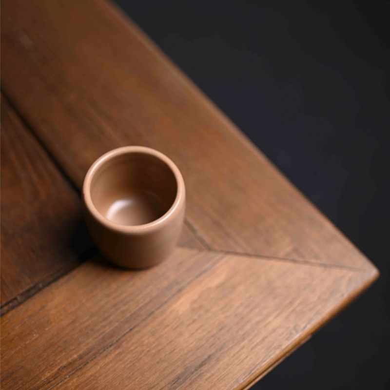 ‘’Pepper Room Glaze‘’ Celadoner Discoloration Matte Cup Shiny Cup Kiln Cup