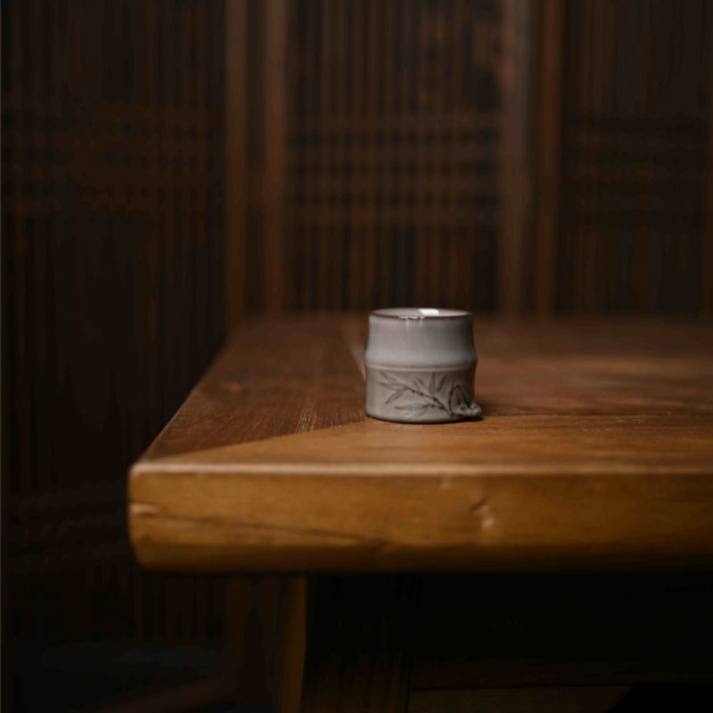 “Celadon Teacup” Celadoner Lron Tire Gray Glaze Rice-White Glaze Plum Green Grass Gray Glaze Plum Glaze Household Tea Set