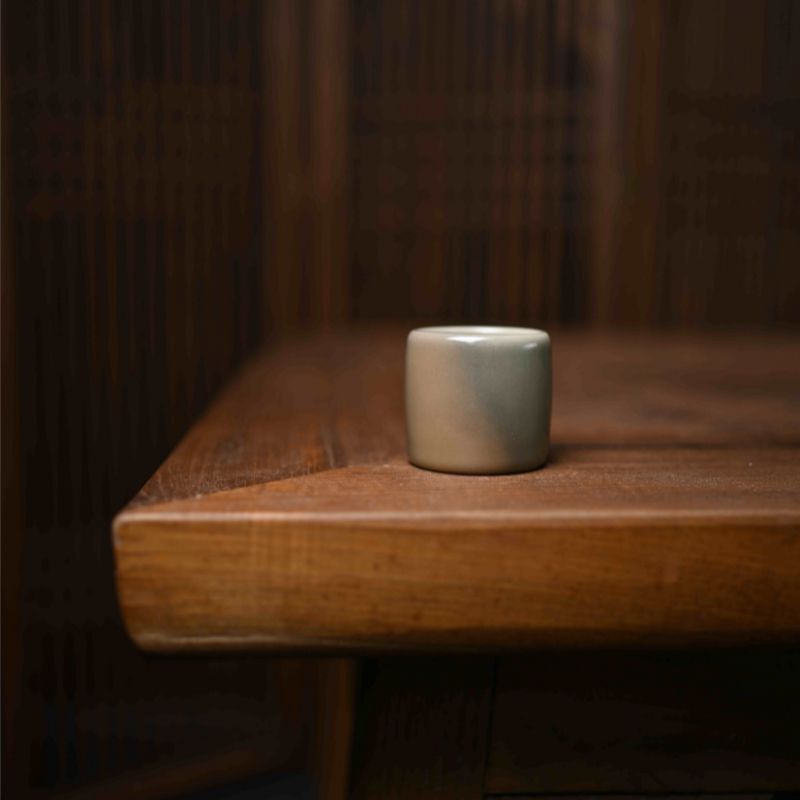 ‘’Pepper Room Glaze‘’ Celadoner Discoloration Matte Cup Shiny Cup Kiln Cup